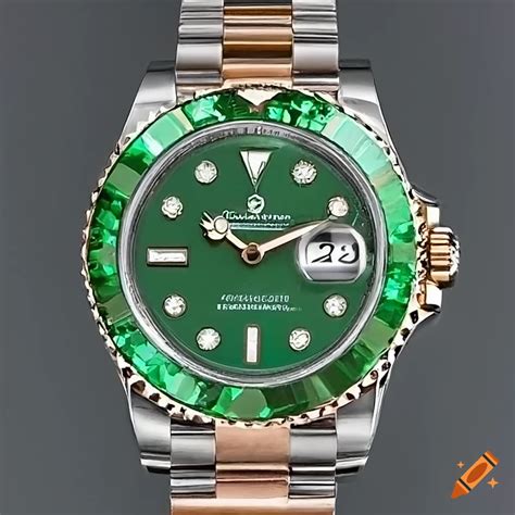 fake emerald rolex|are rolex watches authentic.